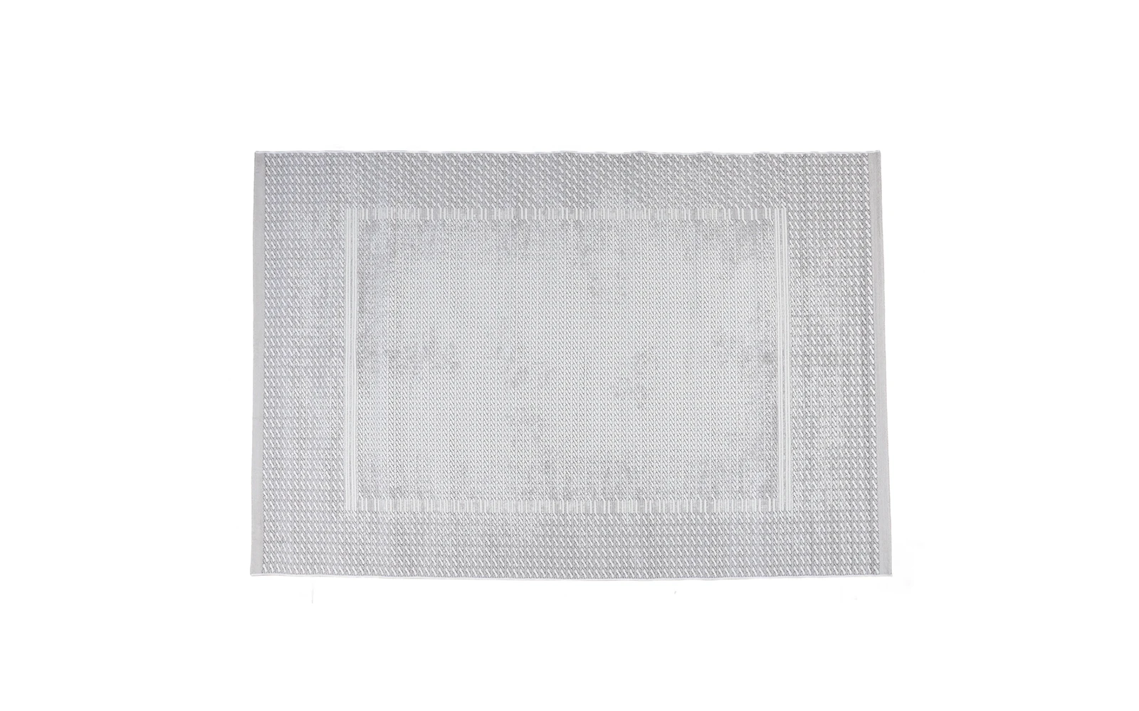 Soft Premium Carpet - ( 200 X 290 ) L.Grey & Cream