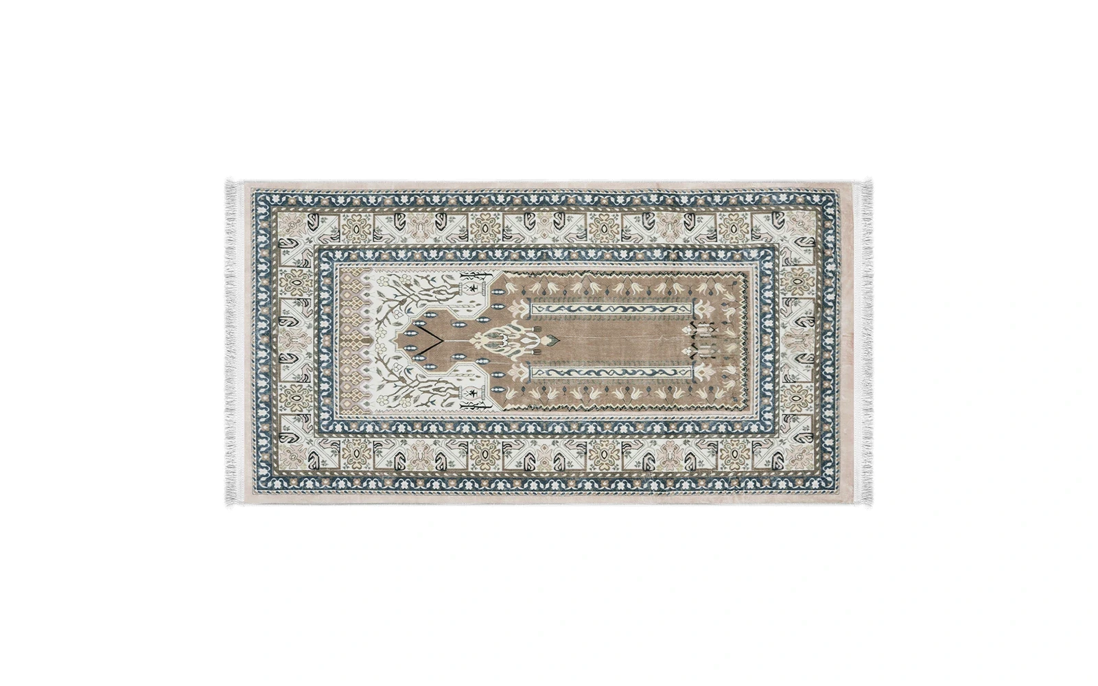 Melis Digital Prayer​​​​​​​ Carpet - ( 80 X 120 ) cm Multi Color