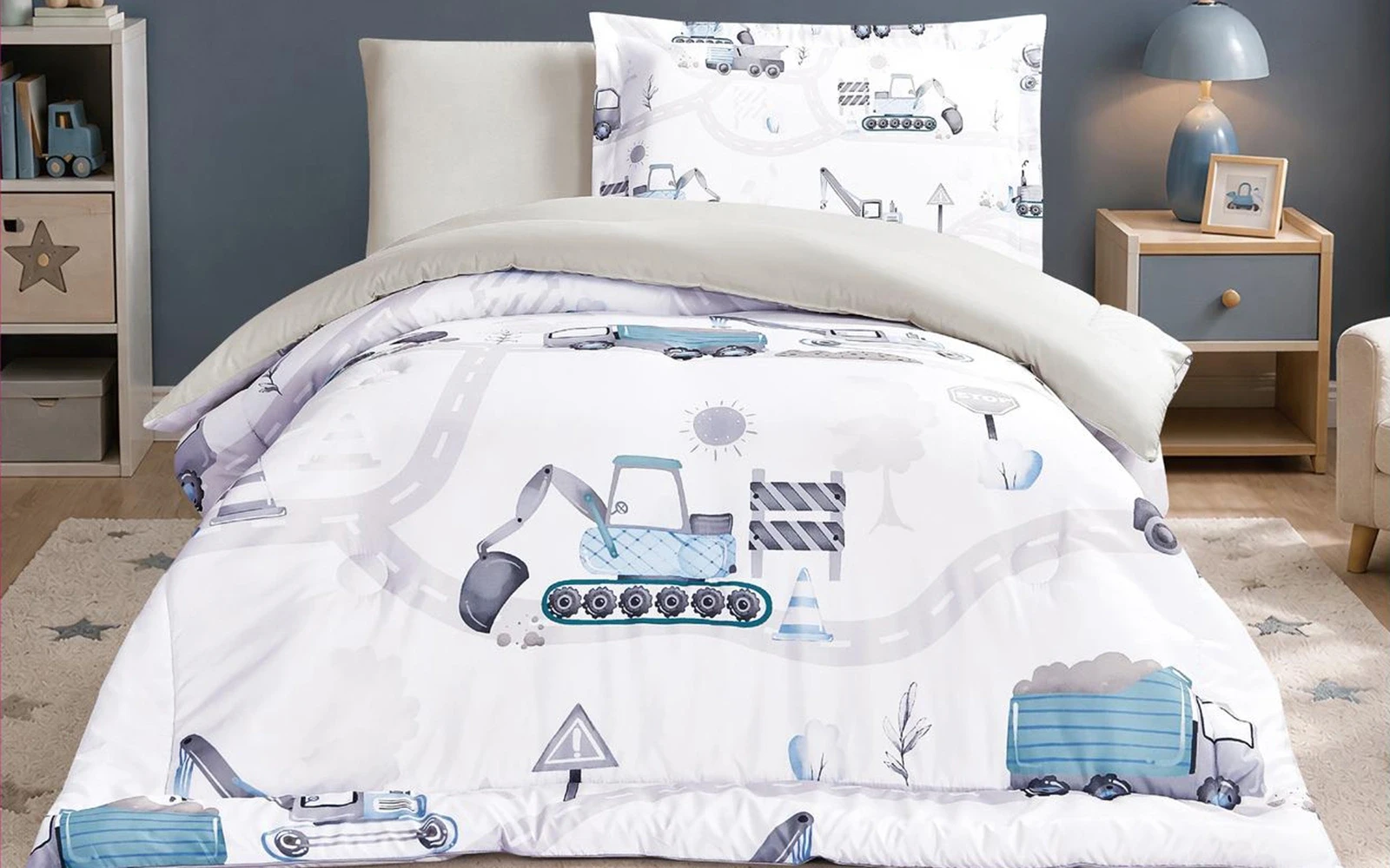 Honey Kids Comforter Bedding Set 4 PCS - Multi Color