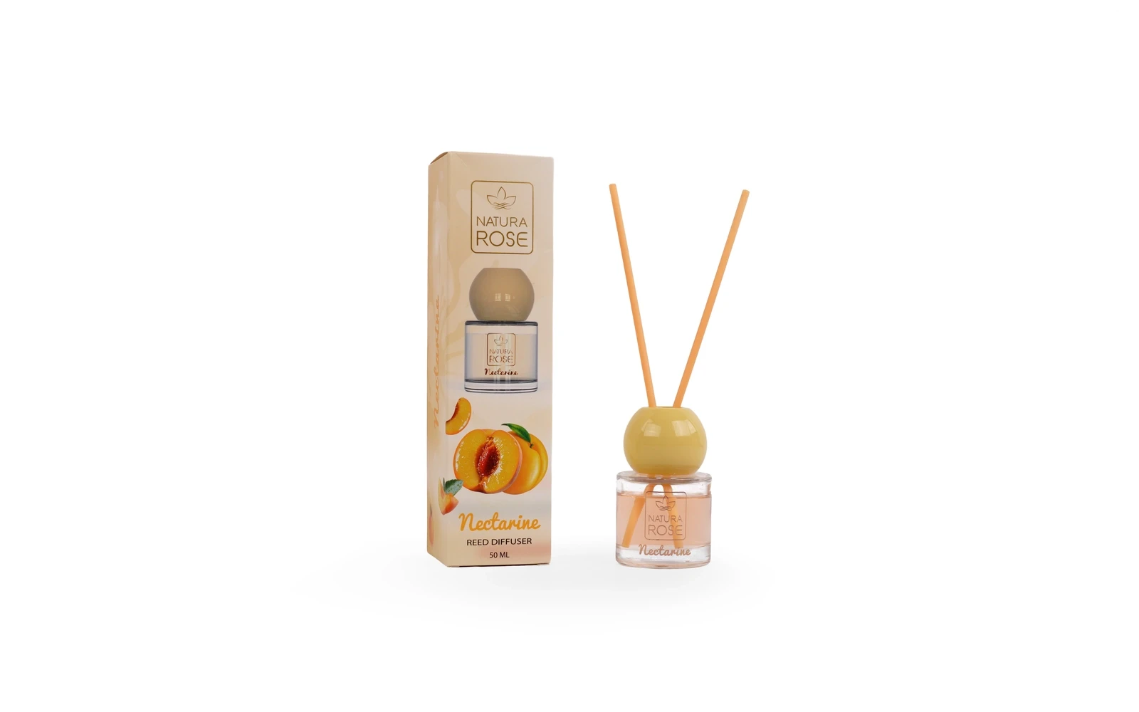 Natural Rose Reed Diffuser - Nectarine