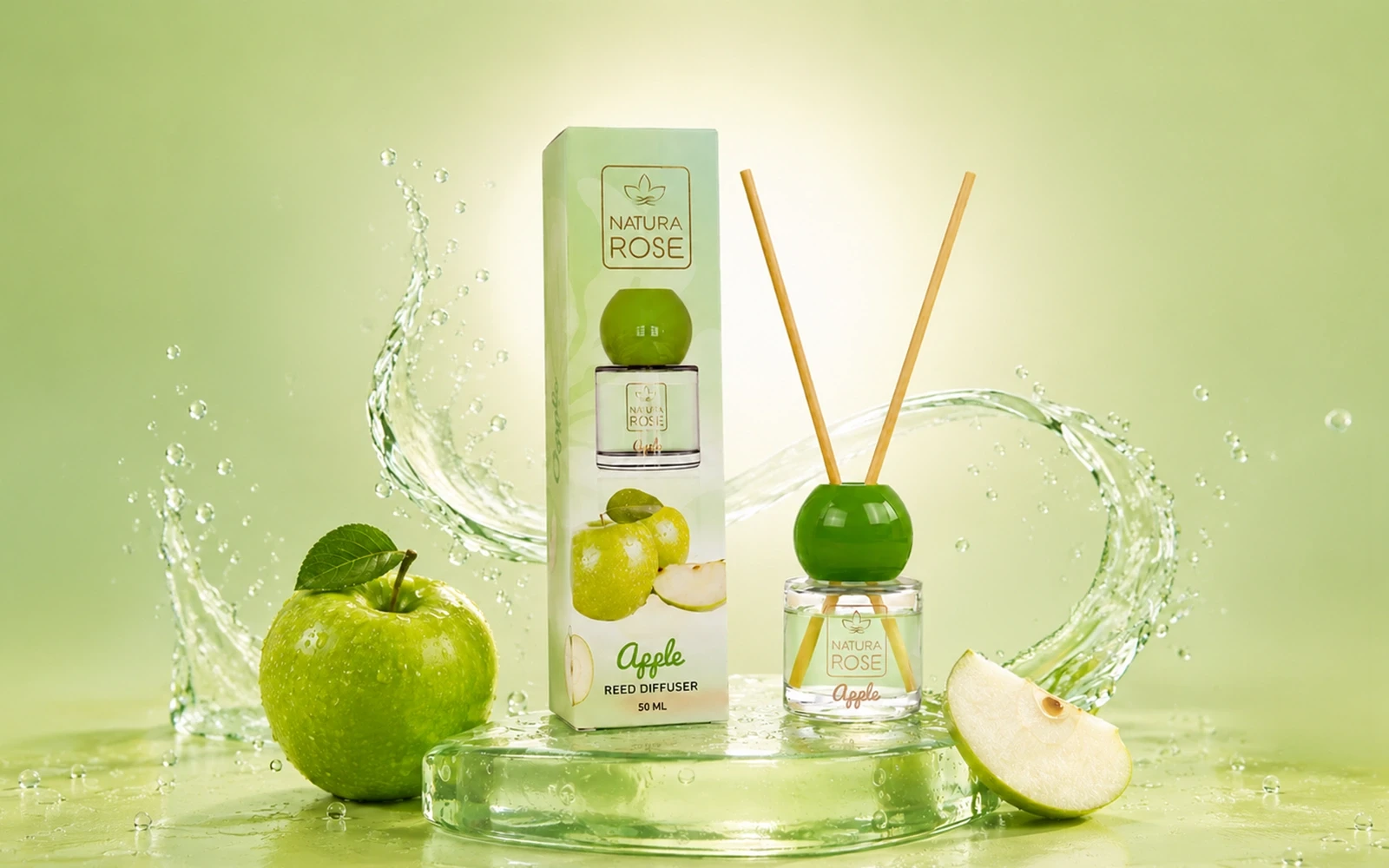 معطر جو فواح من ناتشورال روز - تفاح