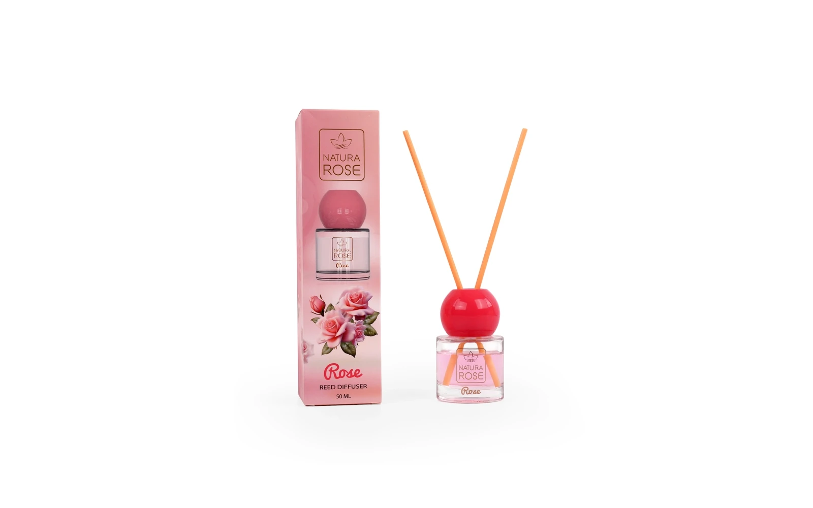 Natural Rose Reed Diffuser - Rose