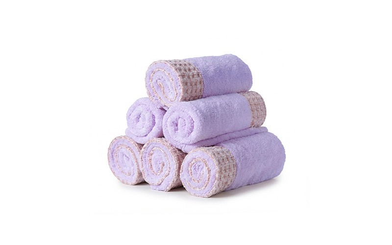 Al Saad Home Spa Package (2 Bathrobes + 12 Coral Fleece Waffle Towels + Baby Hooded Towel) 15 PCS