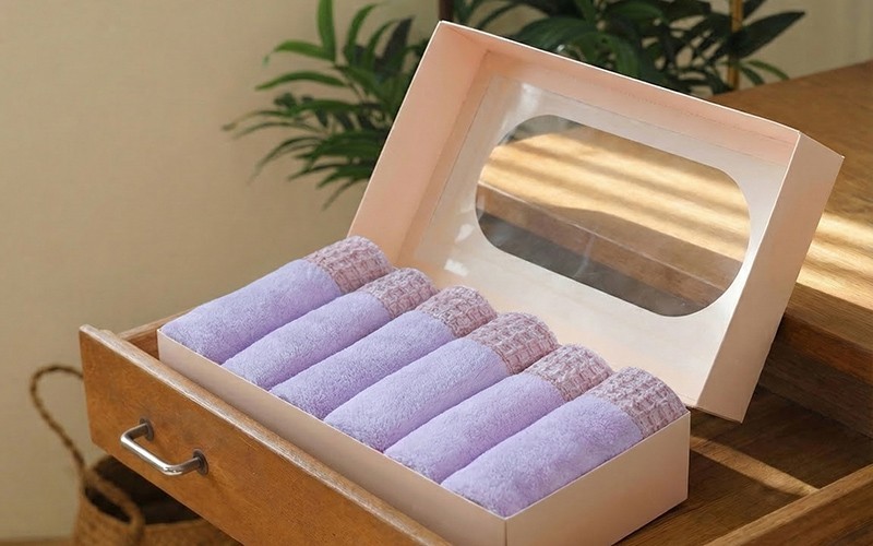 Al Saad Home Spa Package (2 Bathrobes + 12 Coral Fleece Waffle Towels + Baby Hooded Towel) 15 PCS