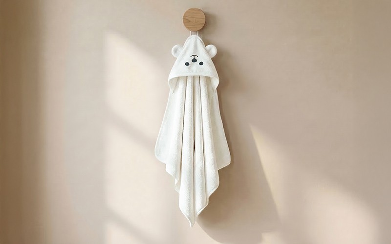Al Saad Home Spa Package (2 Bathrobes + 12 Coral Fleece Waffle Towels + Baby Hooded Towel) 15 PCS