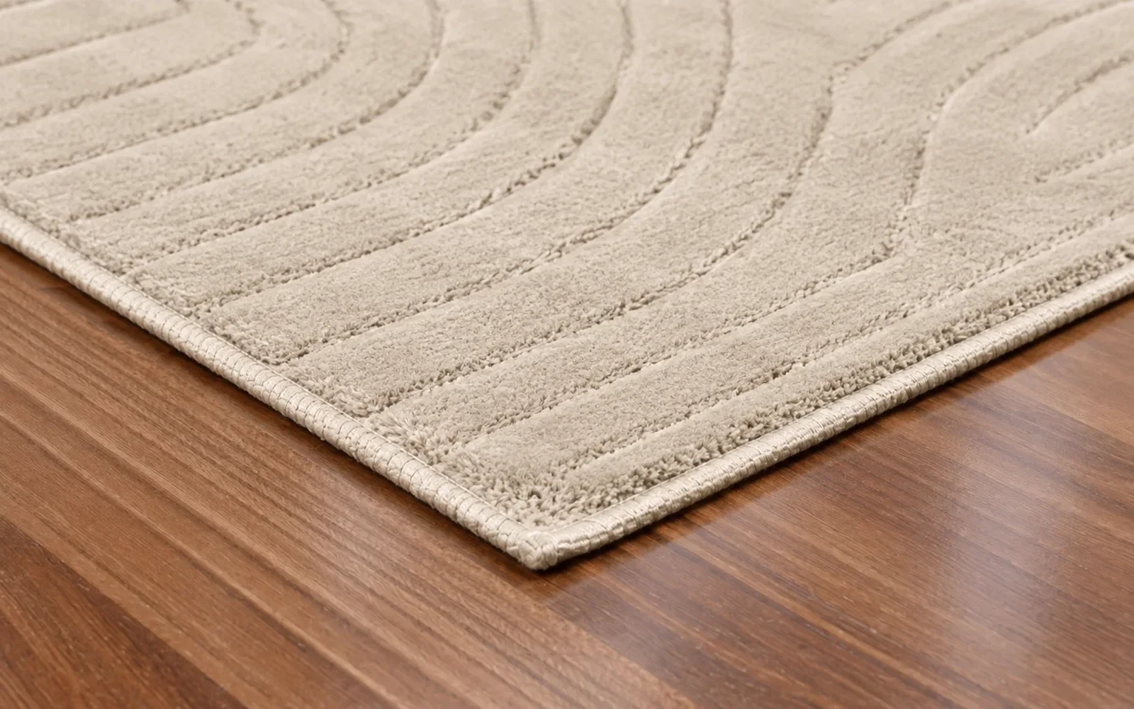 Sean Cotton Bath mat - ( 60 X 100 ) cm Beige