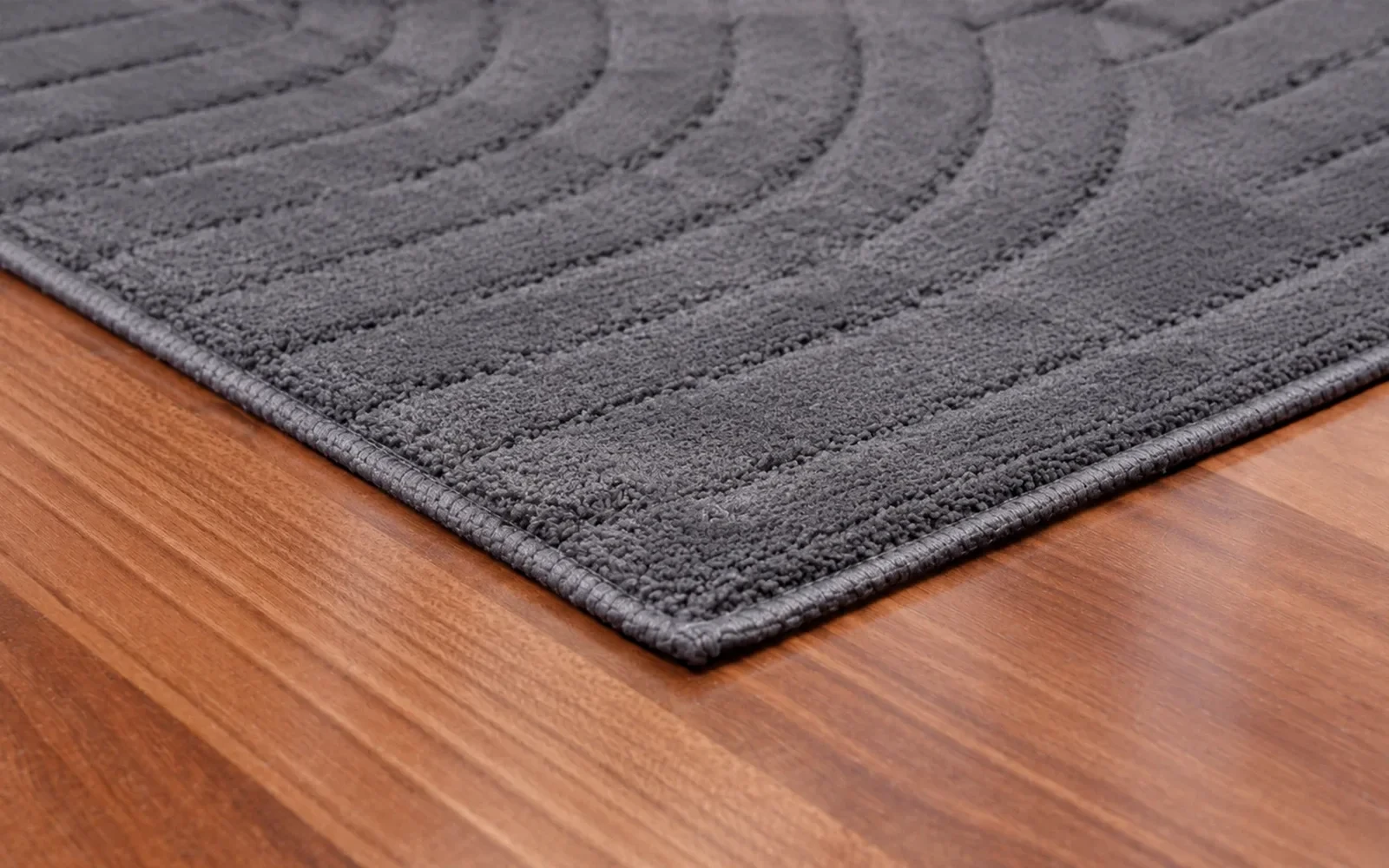 Sean Cotton Bath mat - ( 60 X 100 ) cm D.Grey