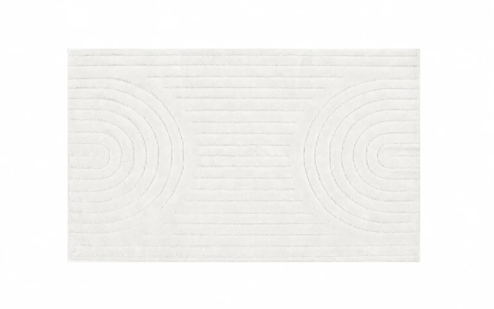 Sean Cotton Bath mat - ( 60 X 100 ) cm Off White