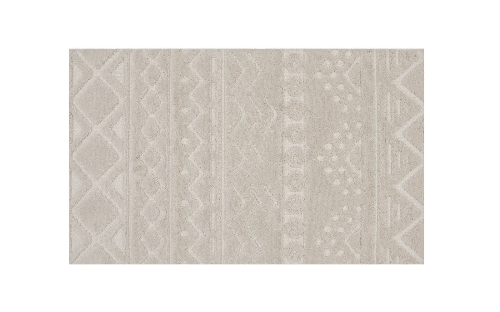 Louis Cotton Bath mat - ( 60 X 100 ) cm Beige