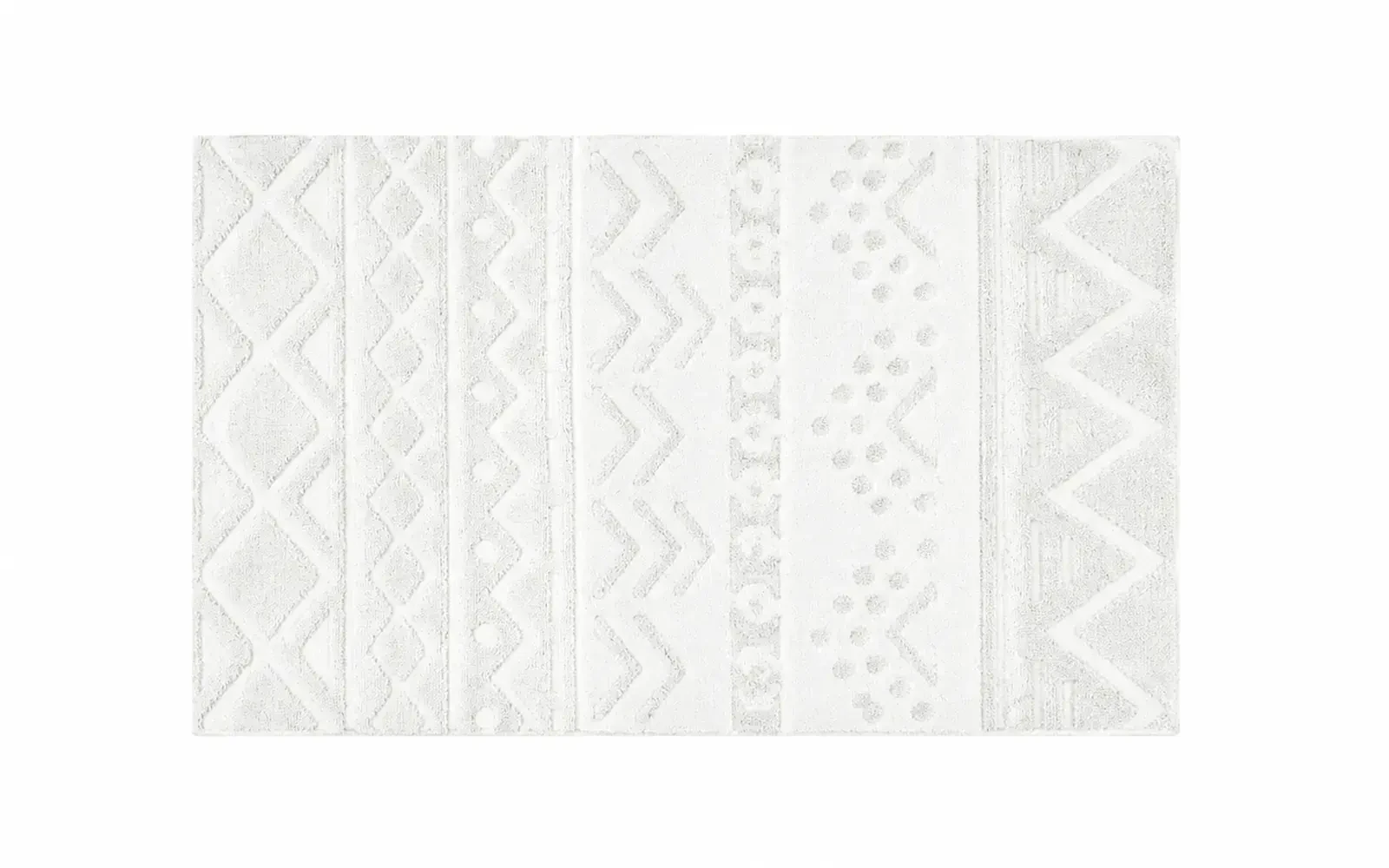 Louis Cotton Bath mat - ( 60 X 100 ) cm Off White