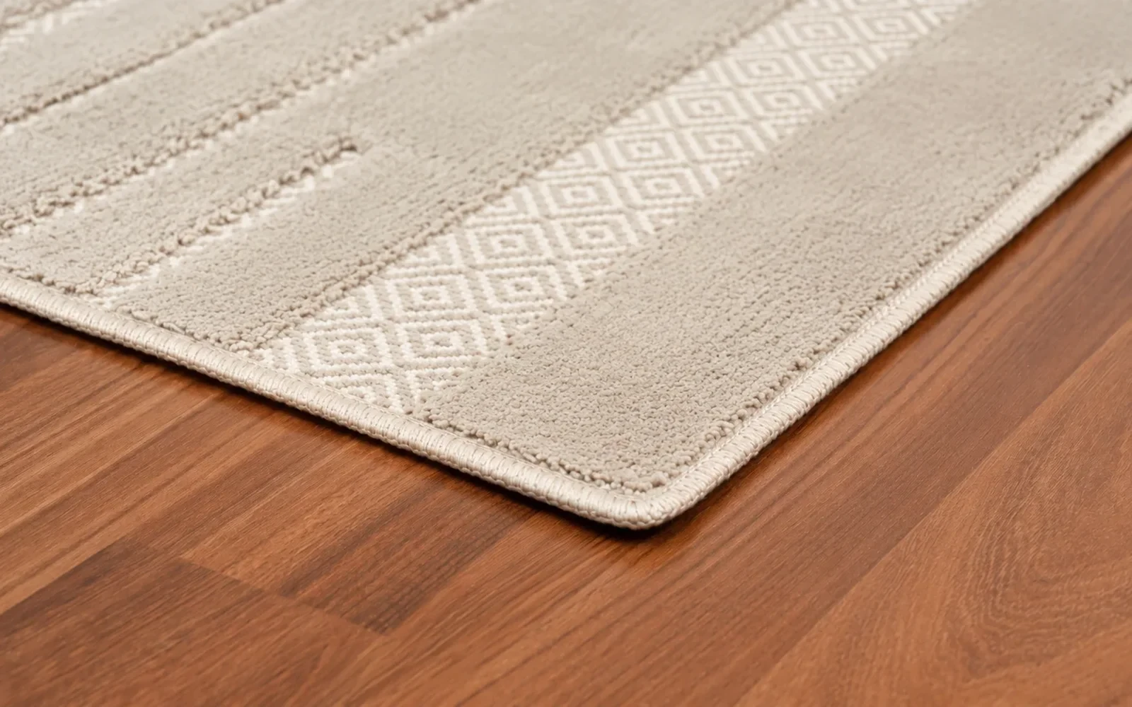 Nedas Cotton Bath mat - ( 60 X 100 ) cm Beige