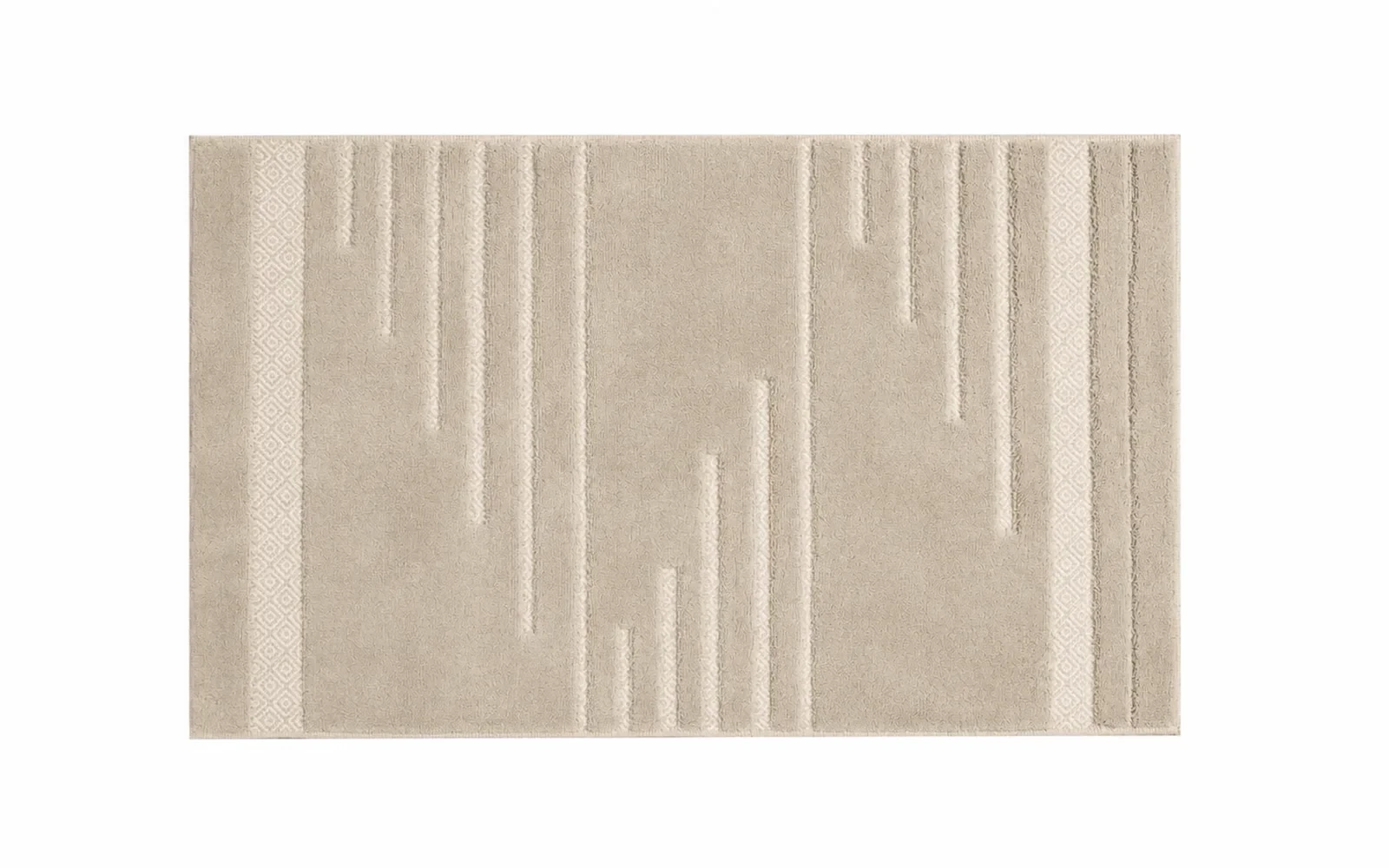 Nedas Cotton Bath mat - ( 60 X 100 ) cm Beige