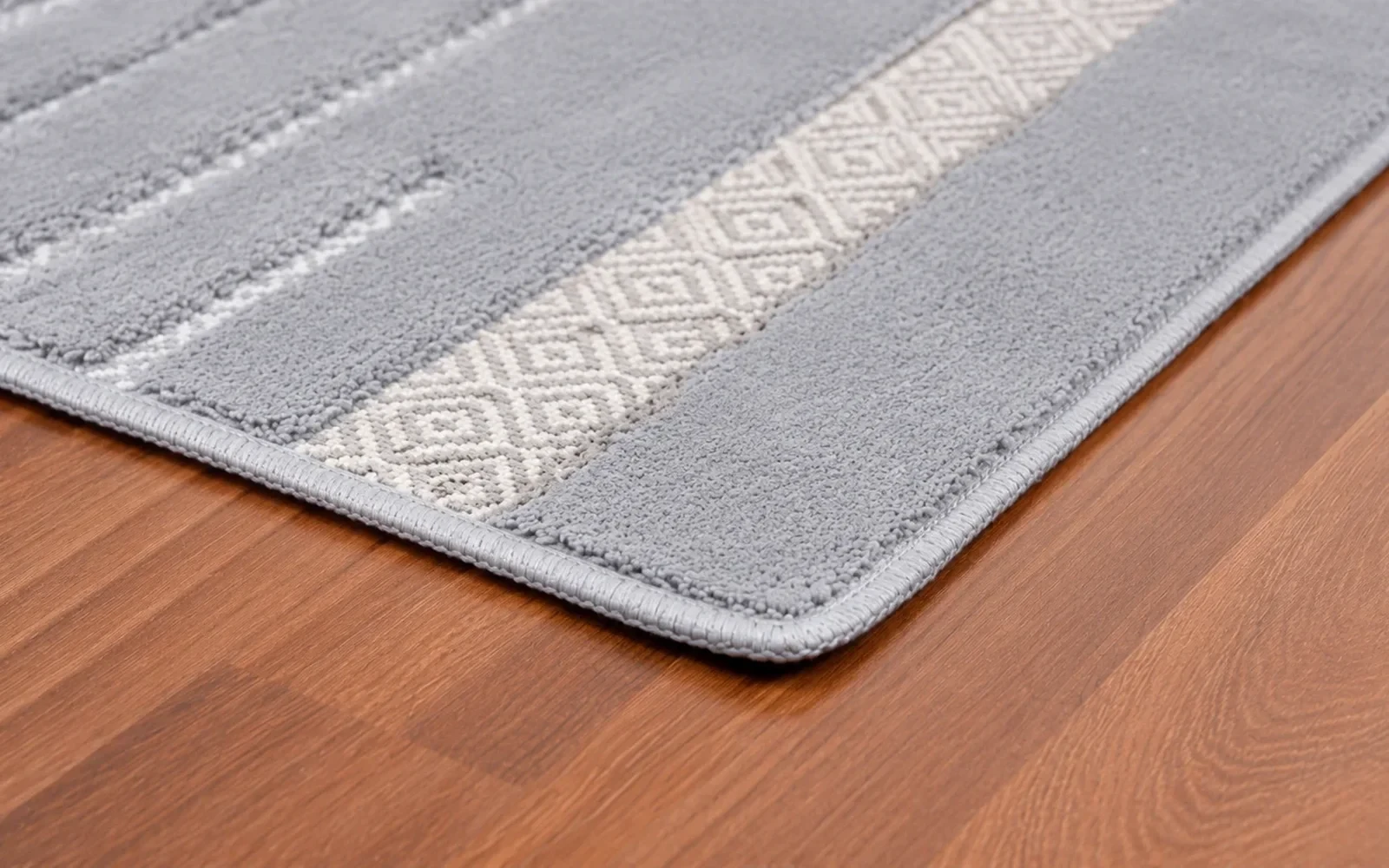 Nedas Cotton Bath mat - ( 60 X 100 ) cm Grey
