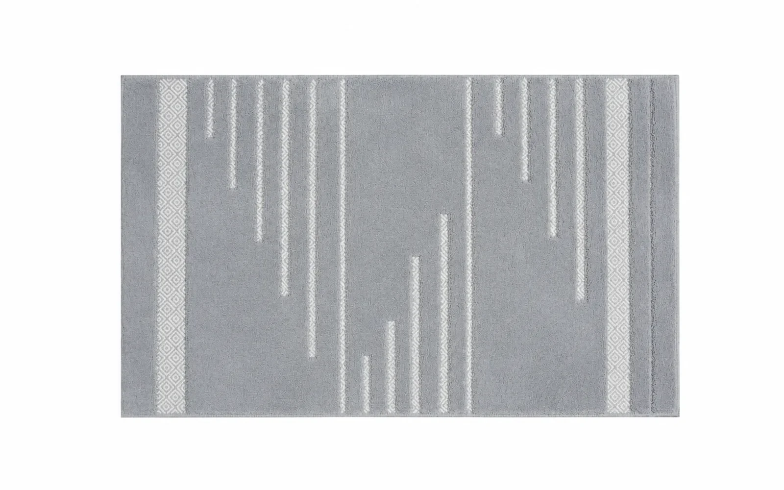 Nedas Cotton Bath mat - ( 60 X 100 ) cm Grey