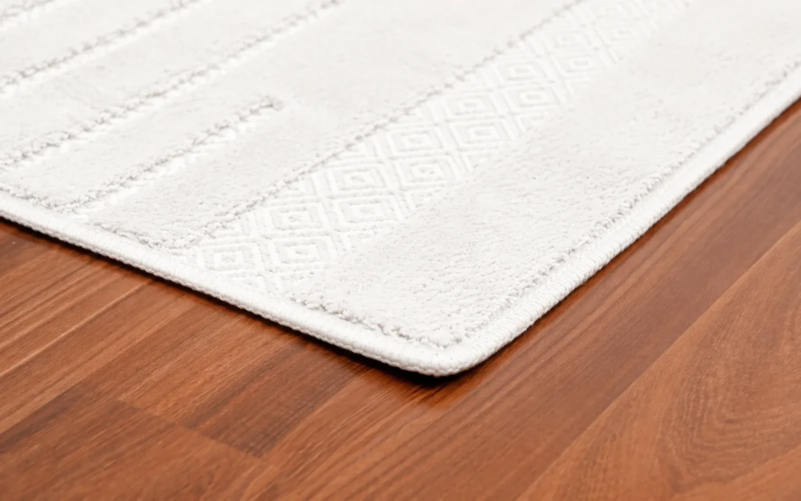 Nedas Cotton Bath mat - ( 60 X 100 ) cm Off White