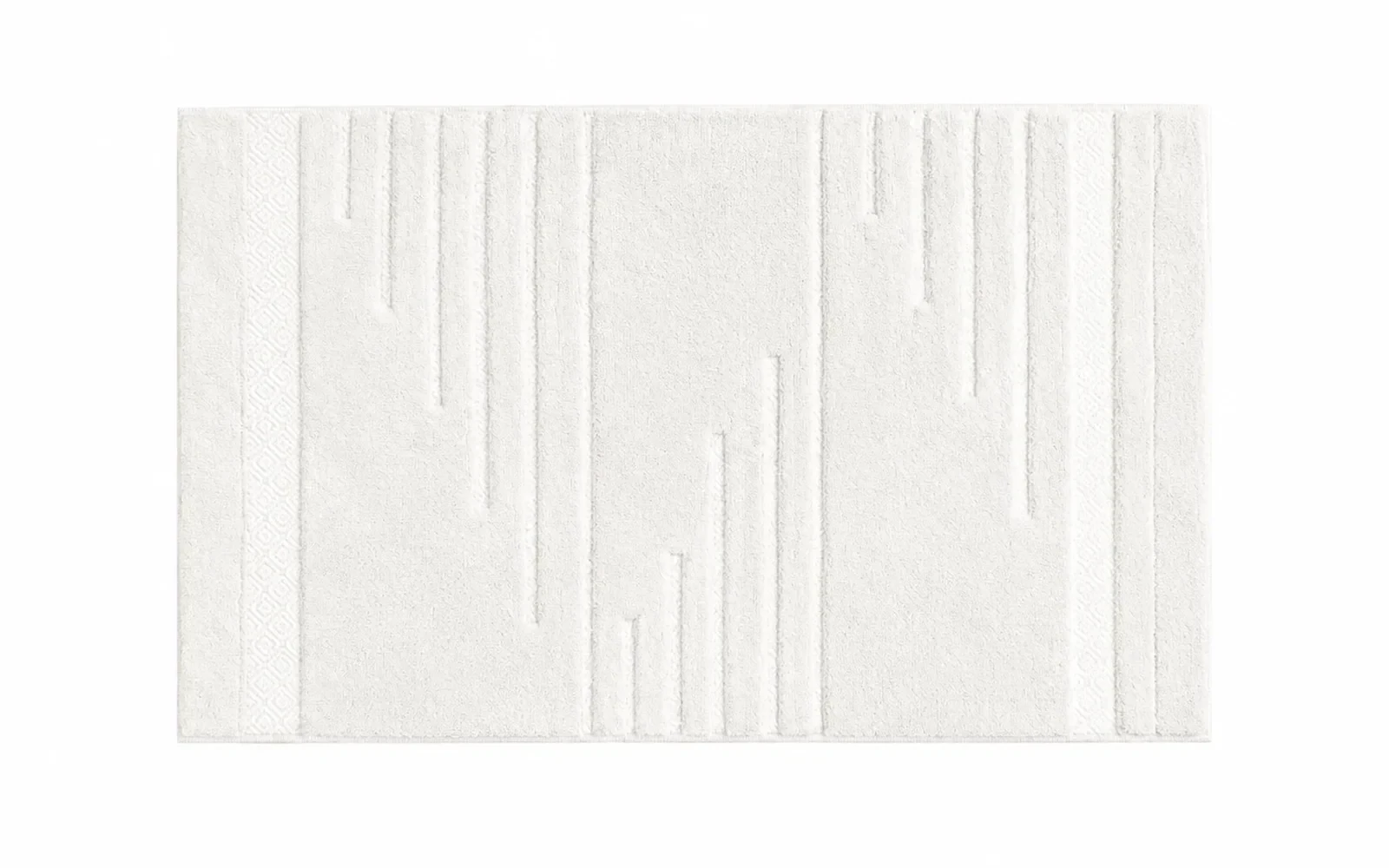Nedas Cotton Bath mat - ( 60 X 100 ) cm Off White