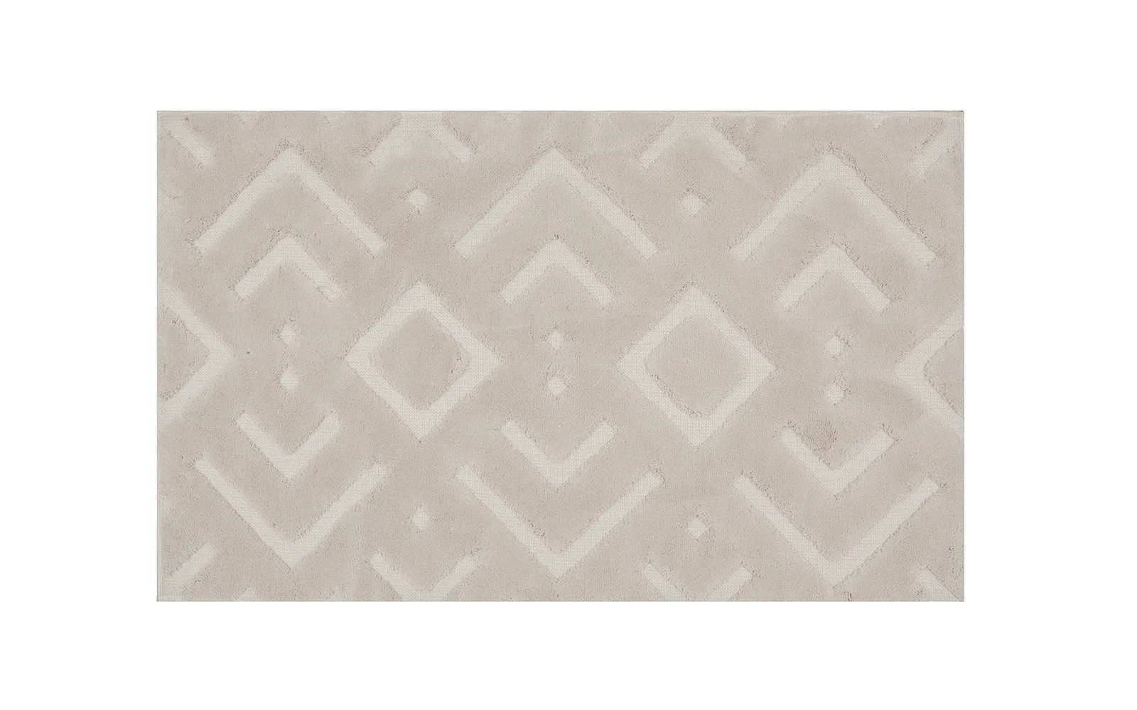 Dize Cotton Bath mat - ( 60 X 100 ) cm Beige