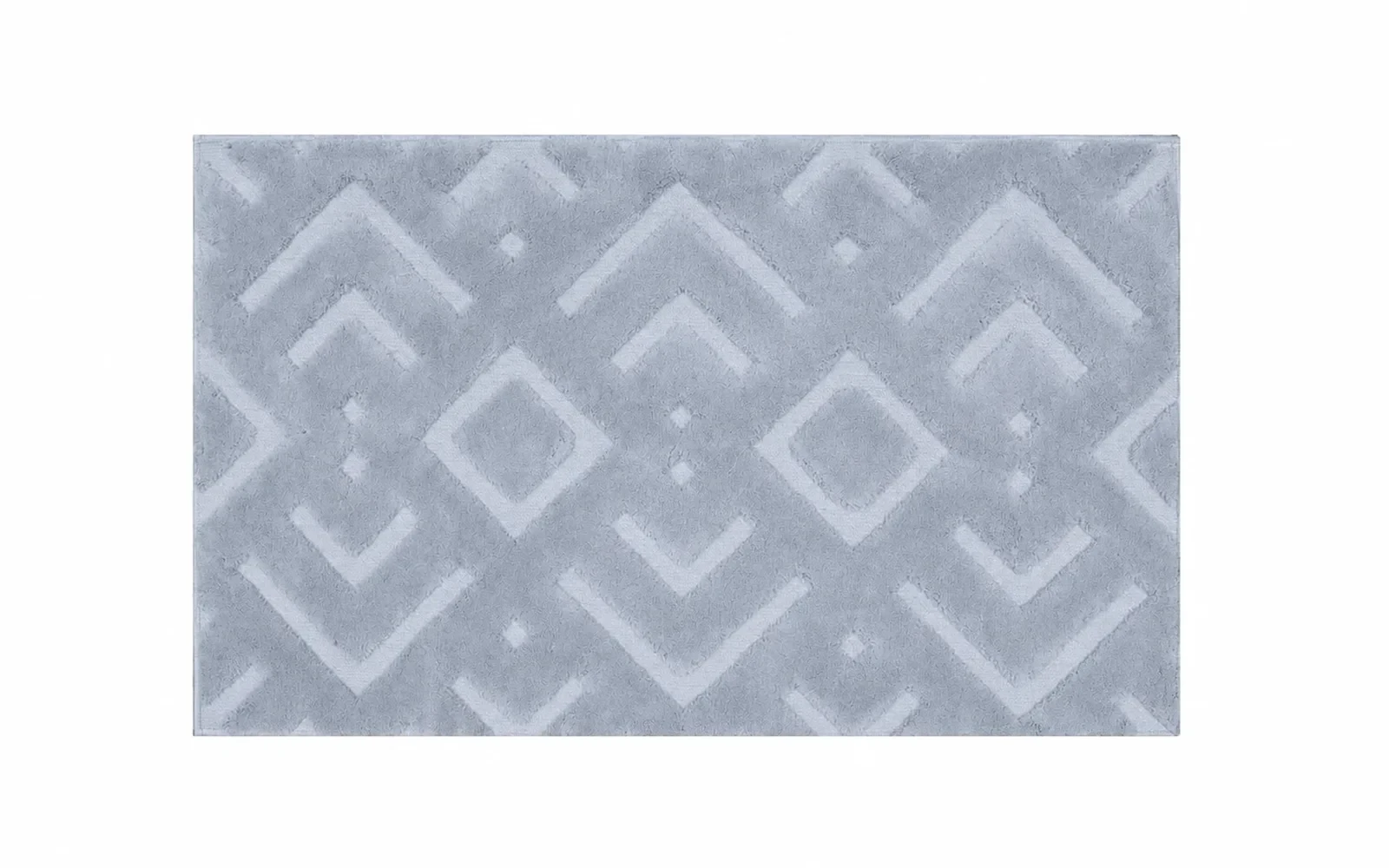 Dize Cotton Bath mat - ( 60 X 100 ) cm Grey