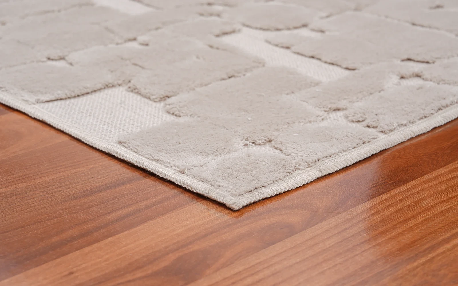 Geppy Cotton Bath mat - ( 60 X 100 ) cm Beige