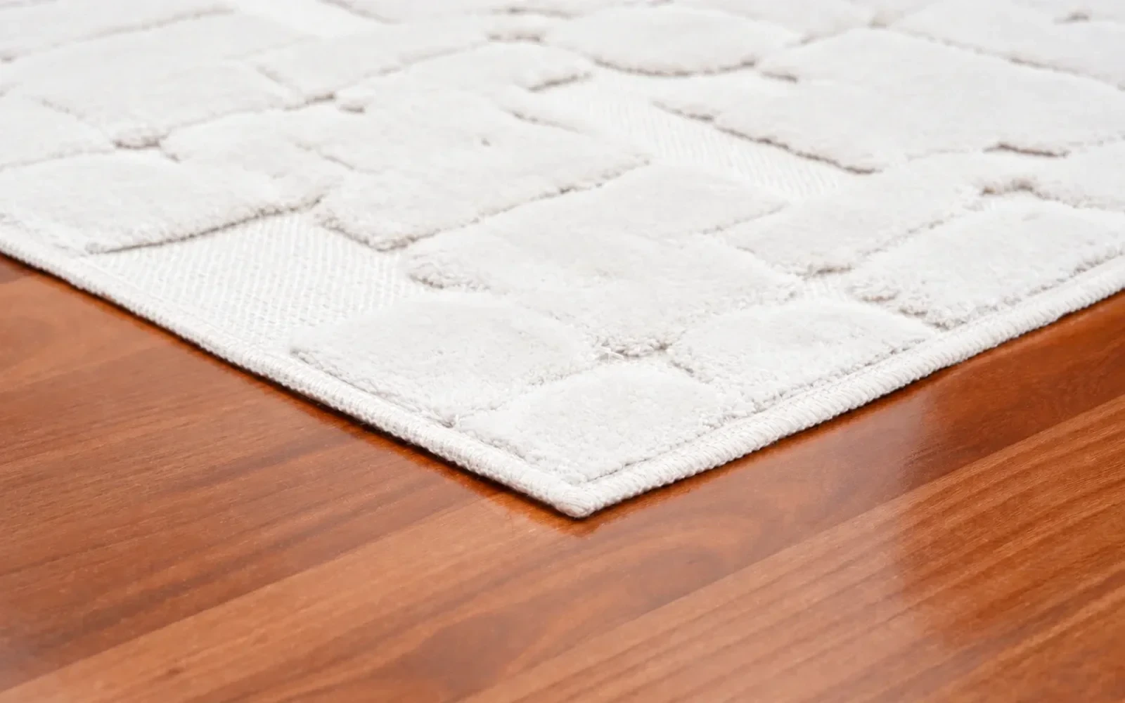 Geppy Cotton Bath mat - ( 60 X 100 ) cm Off White