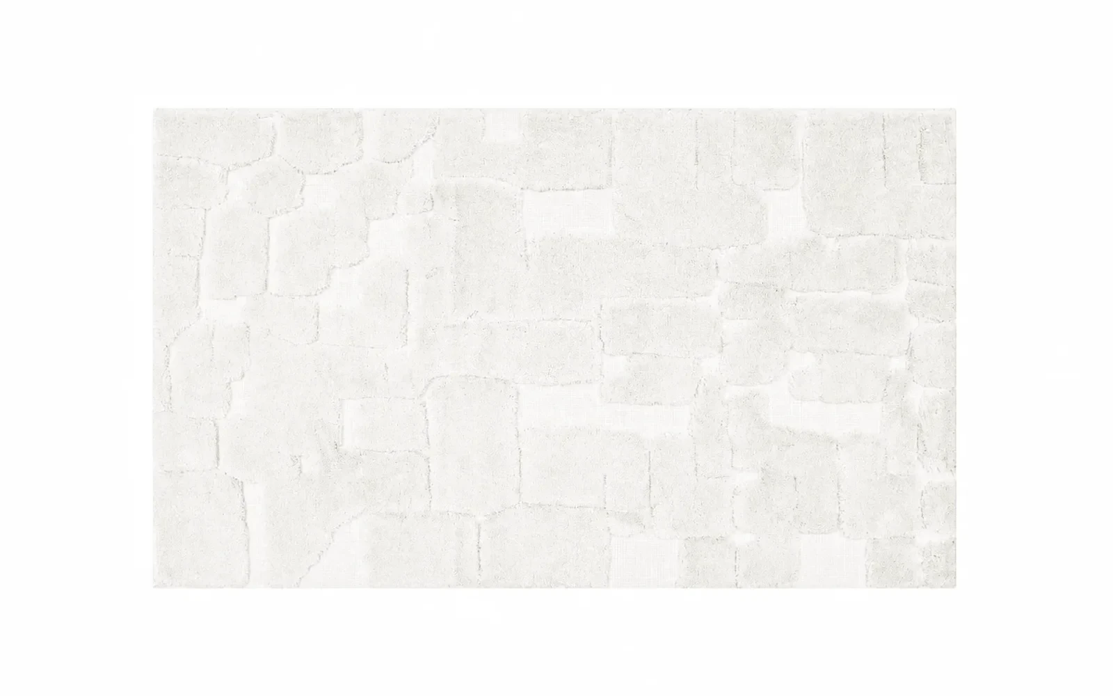 Geppy Cotton Bath mat - ( 60 X 100 ) cm Off White