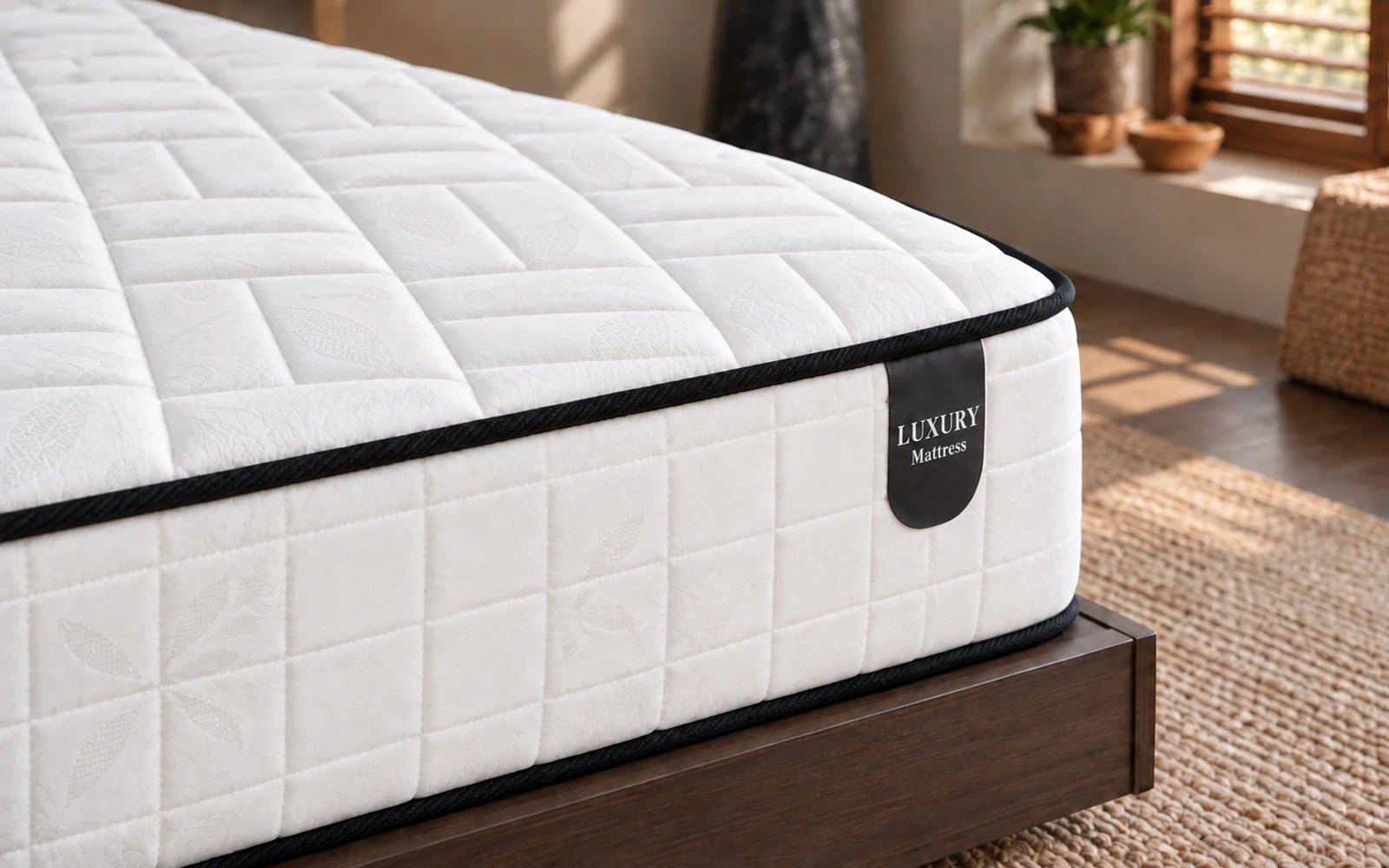 Soma Pocket Spring Mattress ( 200 x 200 ) - Medium Firm