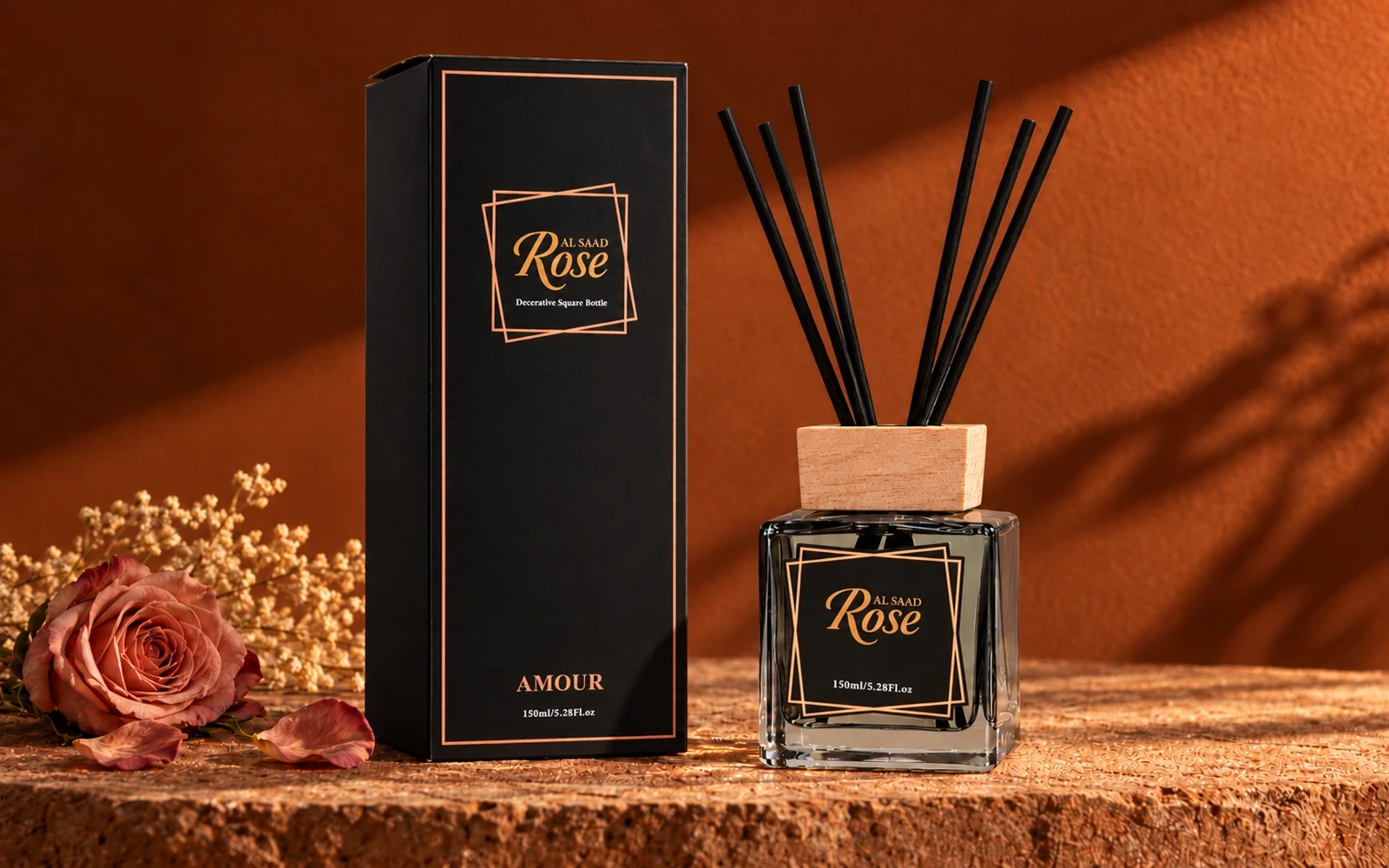 معطر جو فواح من السعد روز 150 مل - أمور