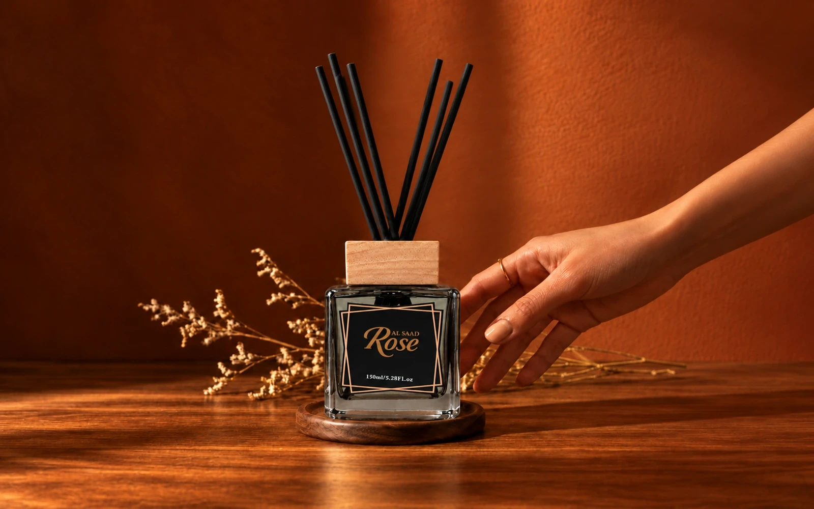 معطر جو فواح من السعد روز 150 مل - أمور
