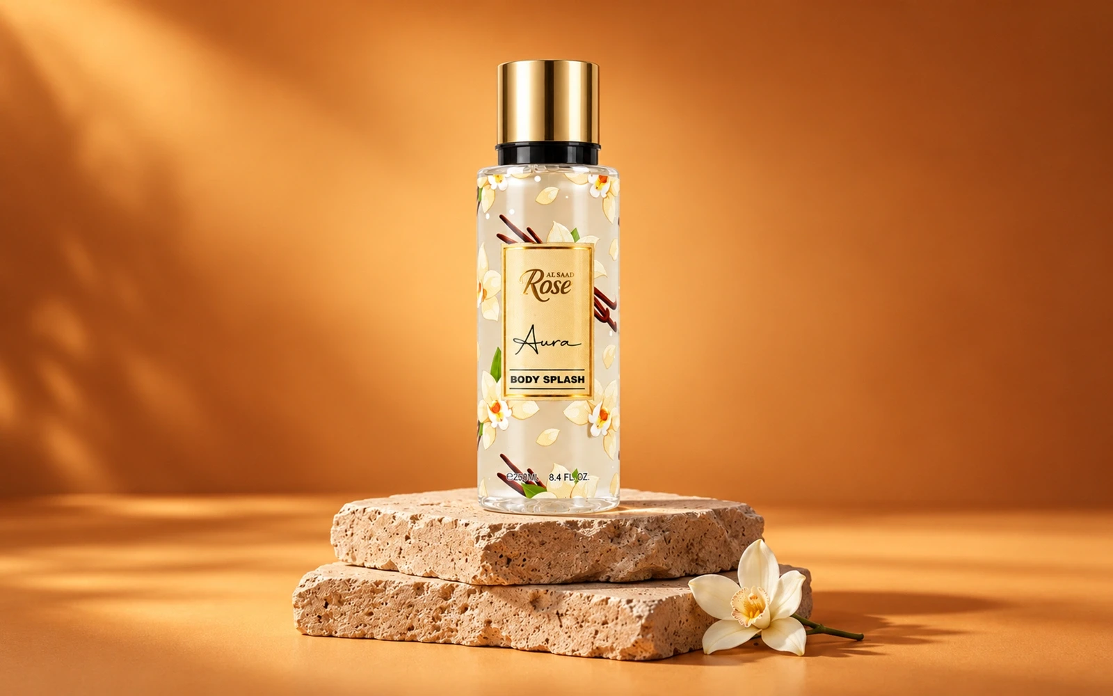 عطر للجسم من السعد روز 250 مل - أورا