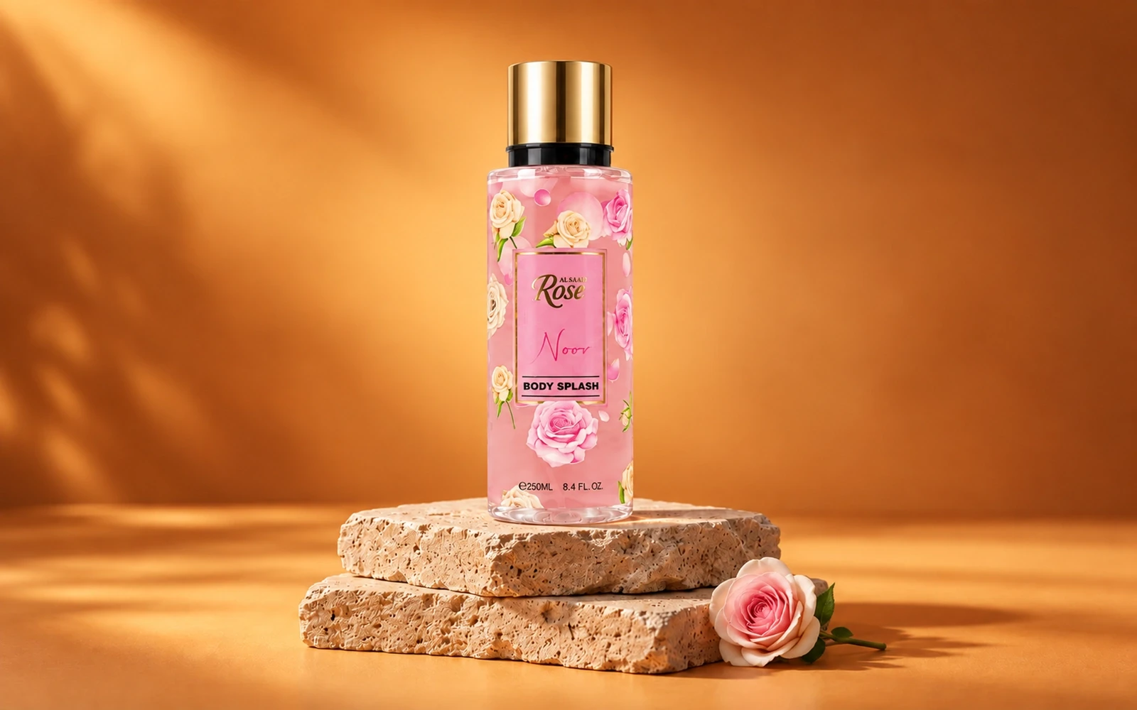عطر للجسم من السعد روز 250 مل - نور