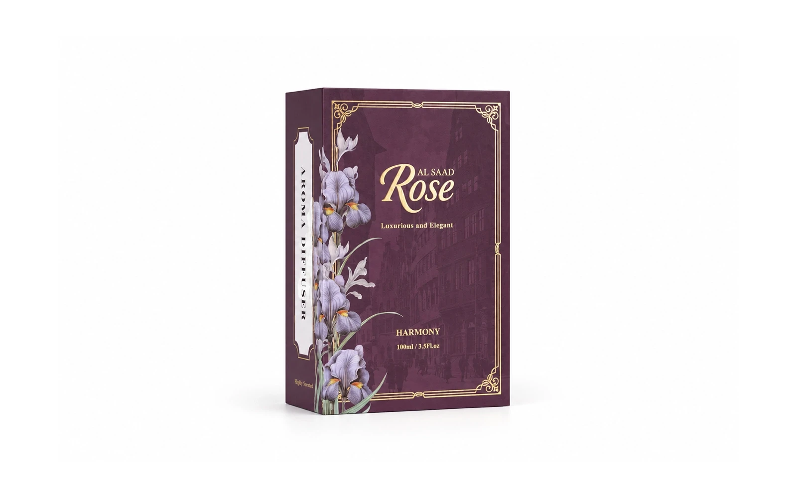 Al Saad Rose Luxurious Reed Diffuser 100 ml - Harmony