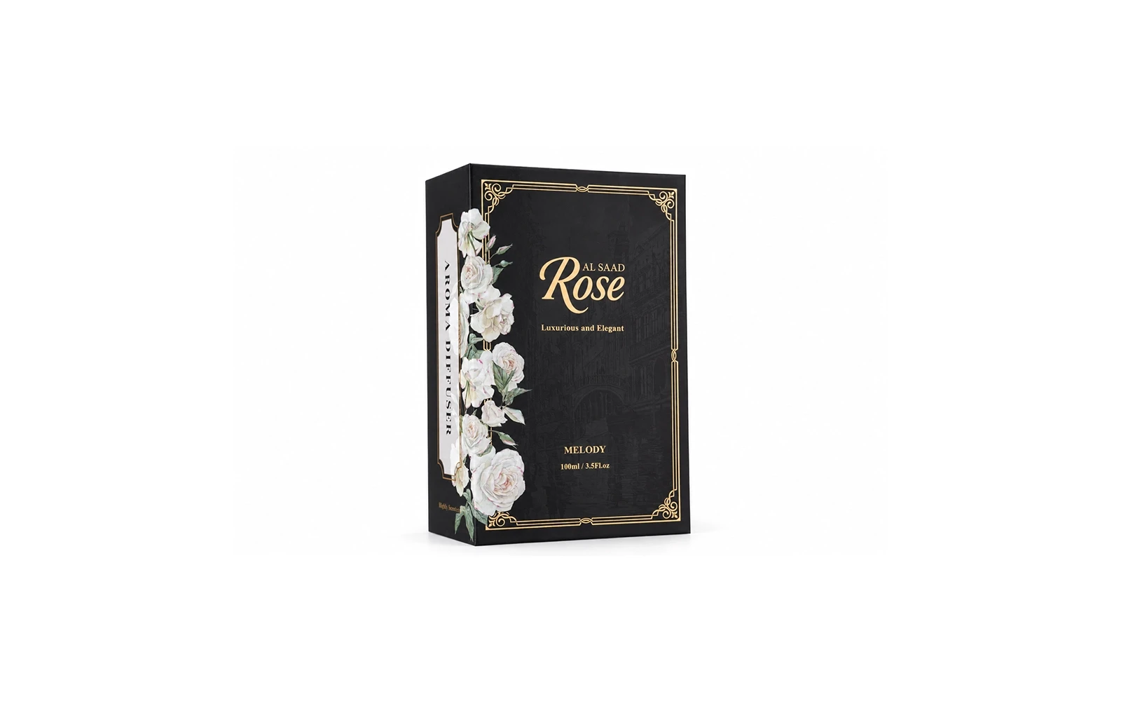 Al Saad Rose Luxurious Reed Diffuser 100 ml - Melody
