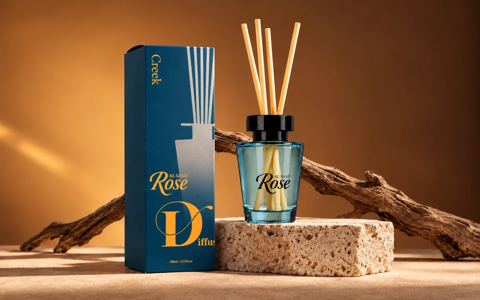 معطر جو فواح من السعد روز 100 مل - كريك