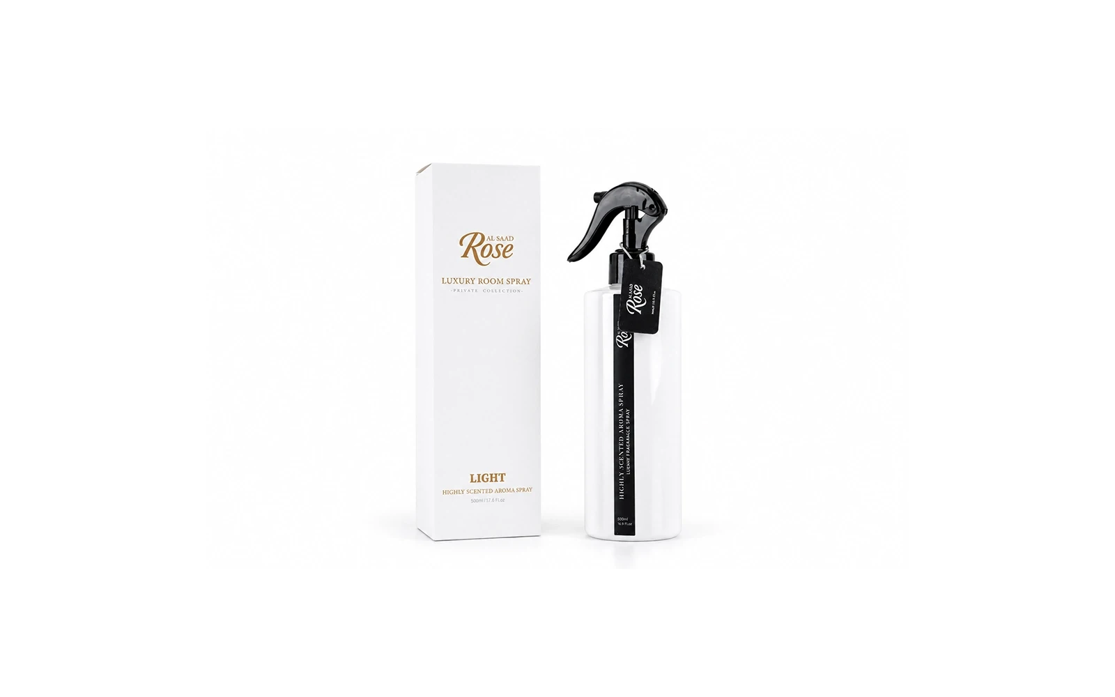 Al Saad Rose Luxury Room Spray 500 ml - Light