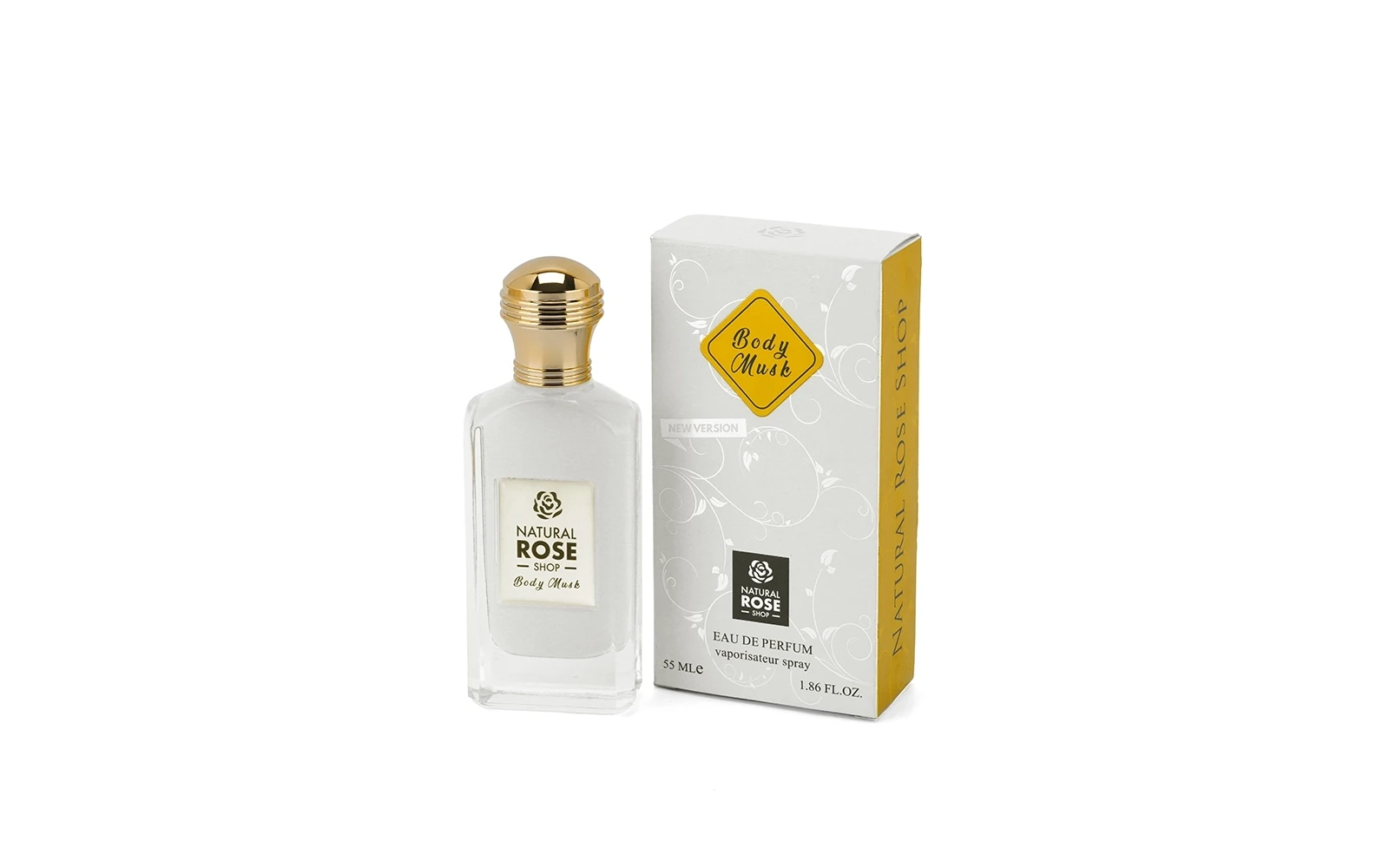 Natural Rose Body & Clothes Perfume - Body Musk