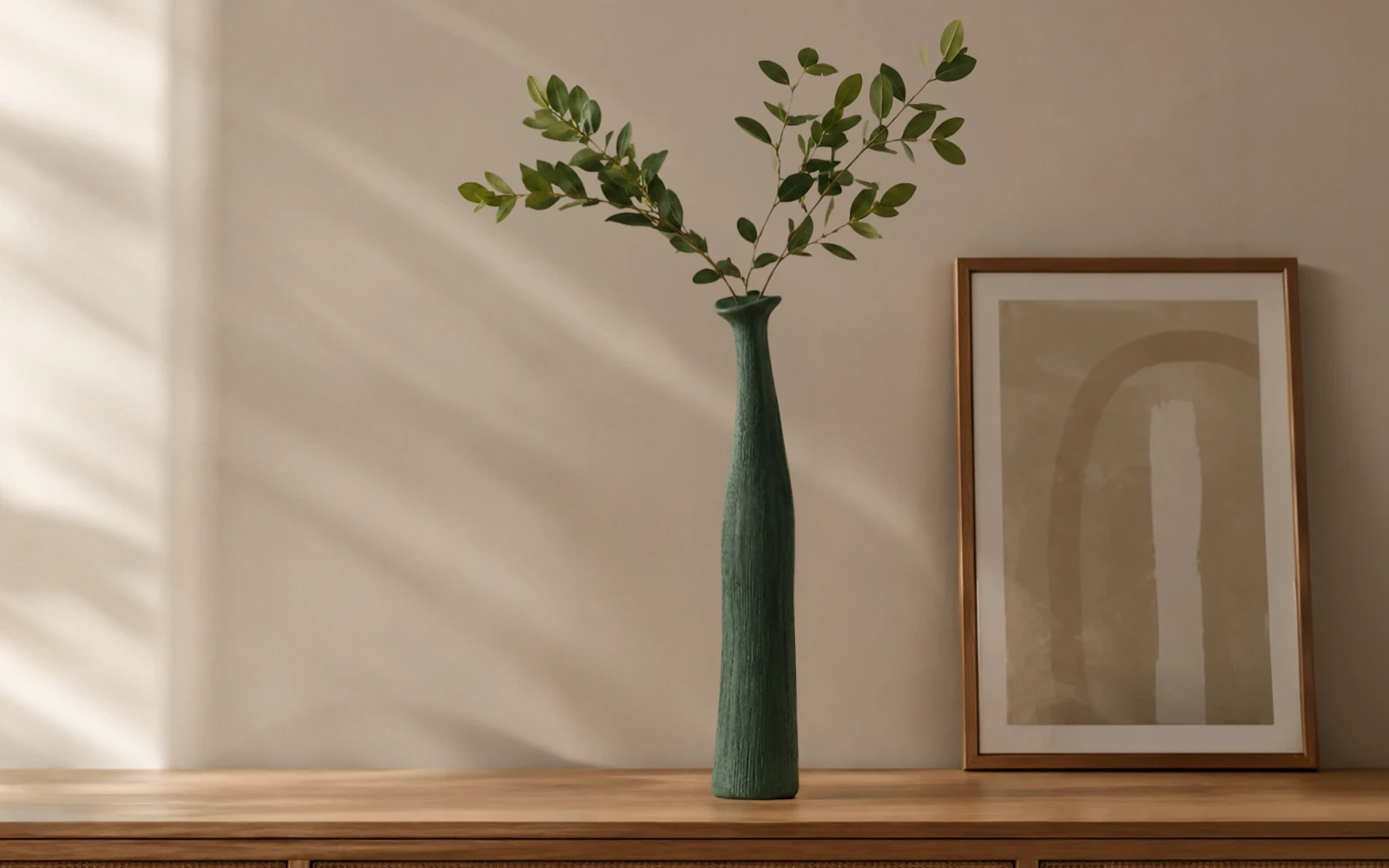Handmade Vase For Decor - D.Green