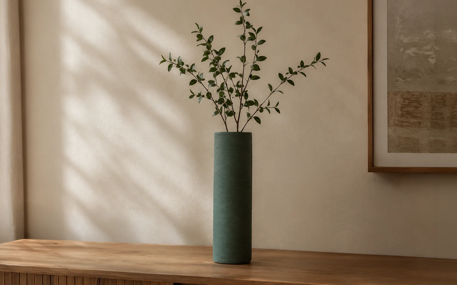 Handmade Vase For Decor 1 PC - D.Blue