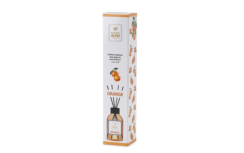Natural Rose Reed Diffuser - Orange