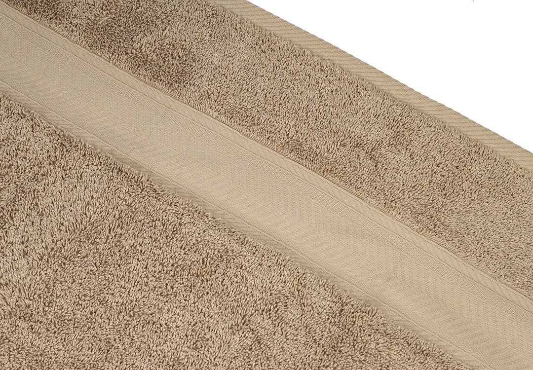 فوطة سادة من كانون ( 140 × 70 ) - بيج